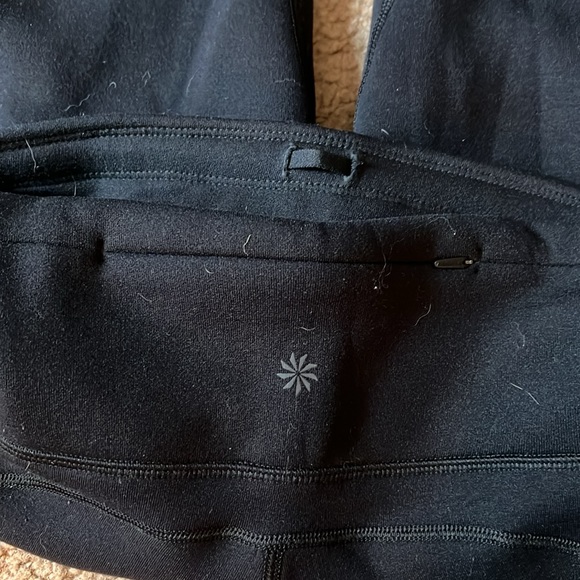 Athleta fleece lined Altitude Tights - Picture 4 of 5